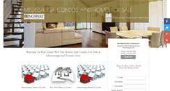 Desktop Screenshot of mississaugacondosandhouses.com